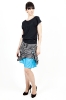 butcher skirt and droplet top